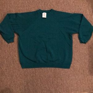 Hanes Deep Teal Sweatshirt
